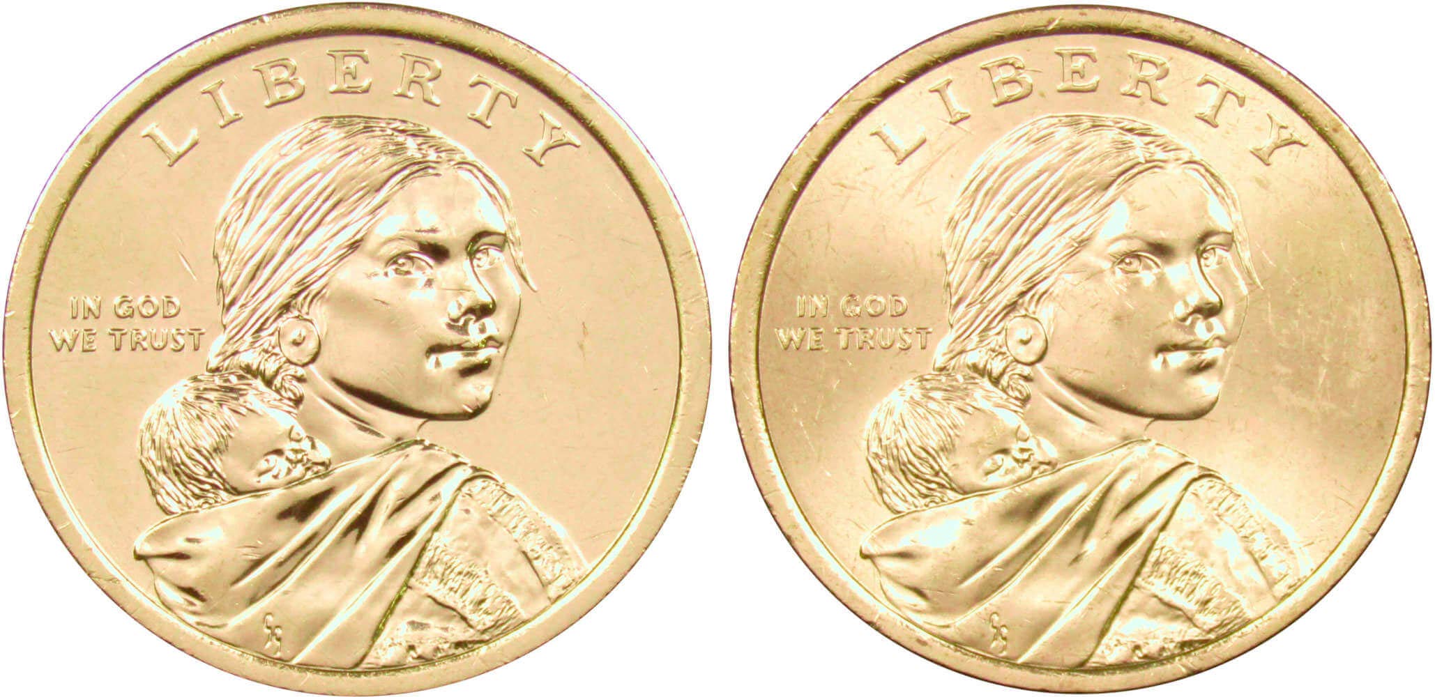 2016 P&D Code Talkers Native American Dollar 2 Coin Set BU